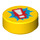 LEGO Geel Tegel 1 x 1 Rond met Exclamation Mark (29722 / 98138)