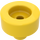 LEGO Yellow Tile 1 x 1 Round with Hollow Bar (20482 / 31561)