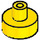 LEGO Jaune Tuile 1 x 1 Rond avec Hollow Barre (20482 / 31561)
