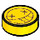 LEGO Jaune Tuile 1 x 1 Rond avec Smile Face et X Yeux Paterne (35380 / 65709)