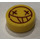 LEGO Jaune Tuile 1 x 1 Rond avec Smile Face et X Yeux Paterne (35380 / 65709)