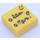 LEGO Yellow Tile 1 x 1 with Checklist and Smiley Face with Groove (3070 / 25389)