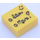 LEGO Jaune Tuile 1 x 1 avec Checklist et Smiley Face avec rainure (3070 / 25389)