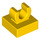 LEGO Yellow Tile 1 x 1 with Clip (Raised &quot;C&quot;) (15712 / 44842)