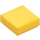 LEGO Yellow Tile 1 x 1 with Groove (3070 / 30039)