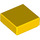LEGO Gelb Fliese 1 x 1 mit Nut (3070 / 30039)