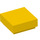 LEGO Geel Tegel 1 x 1 met groef (3070 / 30039)