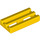 LEGO Gelb Fliese 1 x 2 Gitter (mit Bottom Groove) (2412 / 30244)