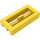 LEGO Gelb Fliese 1 x 2 Gitter (ohne Bottom Groove)