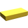 LEGO Gelb Fliese 1 x 2 mit Nut (3069 / 30070)