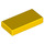 LEGO Geel Tegel 1 x 2 met groef (3069 / 30070)