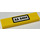 LEGO Yellow Tile 1 x 4 with AA 8404 License Plate  Sticker (2431)