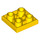 LEGO Yellow Tile 2 x 2 Inverted (11203)