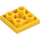 LEGO Yellow Tile 2 x 2 Inverted (11203)