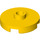 LEGO Yellow Tile 2 x 2 Round with Stud (18674)