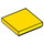 LEGO Yellow Tile 2 x 2 with Groove (3068 / 88409)