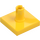 LEGO Jaune Tuile 2 x 2 avec Verticale Épingle (2460 / 49153)