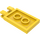 LEGO Jaune Tuile 2 x 3 avec Horizontal Clips (Clips inclinés) (30350)