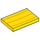 LEGO Yellow Tile 2 x 3 with Pom Pom Chest Lines (79543 / 101874)