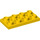LEGO Gelb Fliese 2 x 4 Invertiert (3395)