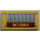 LEGO Yellow Tile 2 x 4 with Grille, &#039;AC-5884&#039; Sticker (87079)