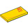 LEGO Gelb Fliese 2 x 4 mit &#039;RUSTEZE RACING Center TEAM 95&#039; Recht (32831 / 87079)