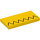 LEGO Jaune Tuile 2 x 4 avec Mince Zig Zag Line (42202 / 87079)