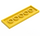 LEGO Yellow Tile 2 x 6 (69729)