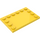 LEGO Yellow Tile 4 x 6 with Studs on 3 Edges (6180)