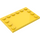 LEGO Yellow Tile 4 x 6 with Studs on 3 Edges (6180)