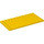 LEGO Gul Tile 6 x 12 med Knotter på 3 Edges (6178)