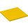LEGO Yellow Tile 6 x 6 with Bottom Tubes (10202)