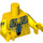 LEGO Yellow Tomahawk Warrior Torso (973 / 88585)