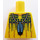 LEGO Gelb Tomahawk Warrior Torso ohne Arme (973)