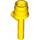 LEGO Jaune Torche avec rainures (3959)