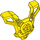 LEGO Yellow Torso Plate 9 x 7 x 3 Ø3.2 2011 (92201 / 96700)