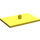 LEGO Gelb Zug Platte 4 x 6 Bogie ohne Verstärkung (4025 / 18626)