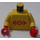 LEGO Jaune  Trains Torse (973)