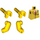 LEGO Jaune Trains Torse avec Suit et rouge Tie Modèle avec Jaune Bras et Jaune Mains (973 / 73403)