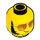 LEGO Yellow Tread Octane Minifigure Head (Recessed Solid Stud) (3626 / 66254)
