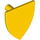 LEGO Yellow Triangular Shield (Short) (3846)