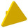 LEGO Yellow Triangular Sign with Split Clip (30259 / 39728)