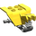 LEGO Gelb Tricycle Körper mit Dark Grau Chassis
