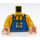 LEGO Yellow Truck Driver Minifig Torso (973 / 76382)