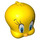 LEGO Yellow Tweety Bird Head