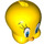 LEGO Yellow Tweety Bird Head