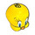 LEGO Yellow Tweety Bird Head