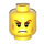 LEGO Gelb Ultimate Macy Minifigure Kopf (Einbau-Vollbolzen) (3626 / 23768)