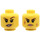 LEGO Yellow Ultimate Macy Minifigure Head (Recessed Solid Stud) (3626 / 23768)