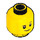 LEGO Yellow Ultimate Robin Minifigure Head (Recessed Solid Stud) (3626 / 23817)